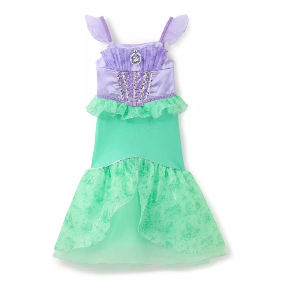Disney Store Girl 5/6 Princess Little Mermaid Ariel Halloween Costume NWT
